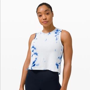 Lululemon Train to Be Tank Top Tie Dye